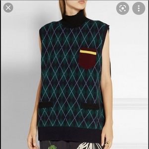 Oversized Sweater Vest